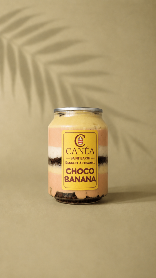 Choco Banana — étiquette Canéa