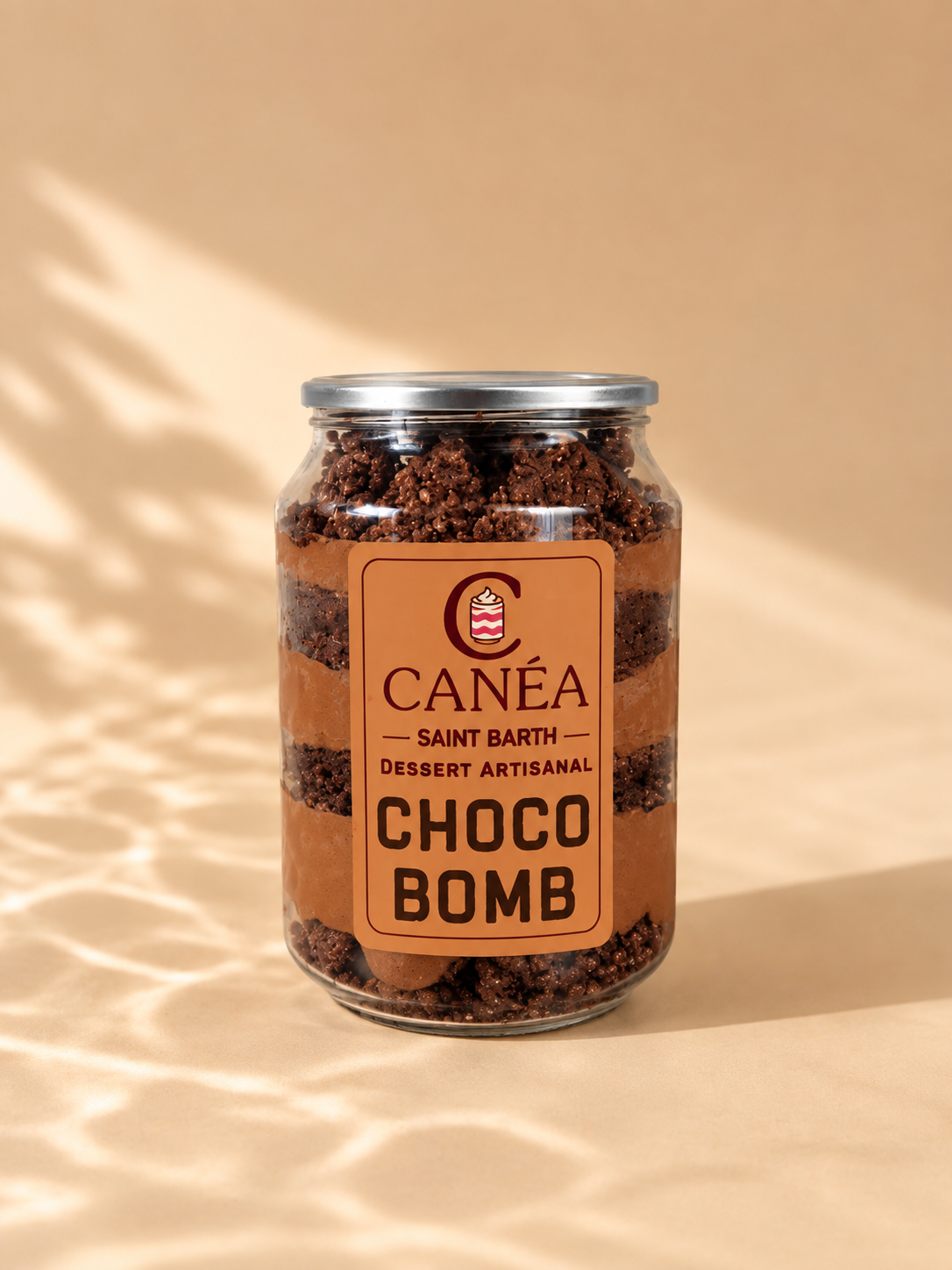 Choco Bomb — étiquette Canéa