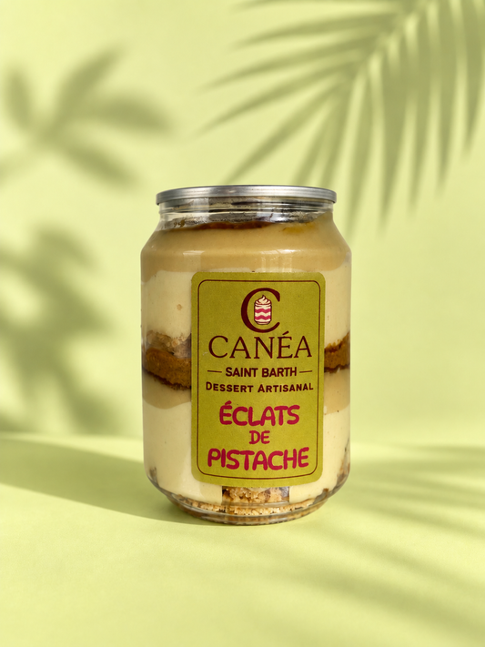 Éclats de pistache — étiquette Canéa