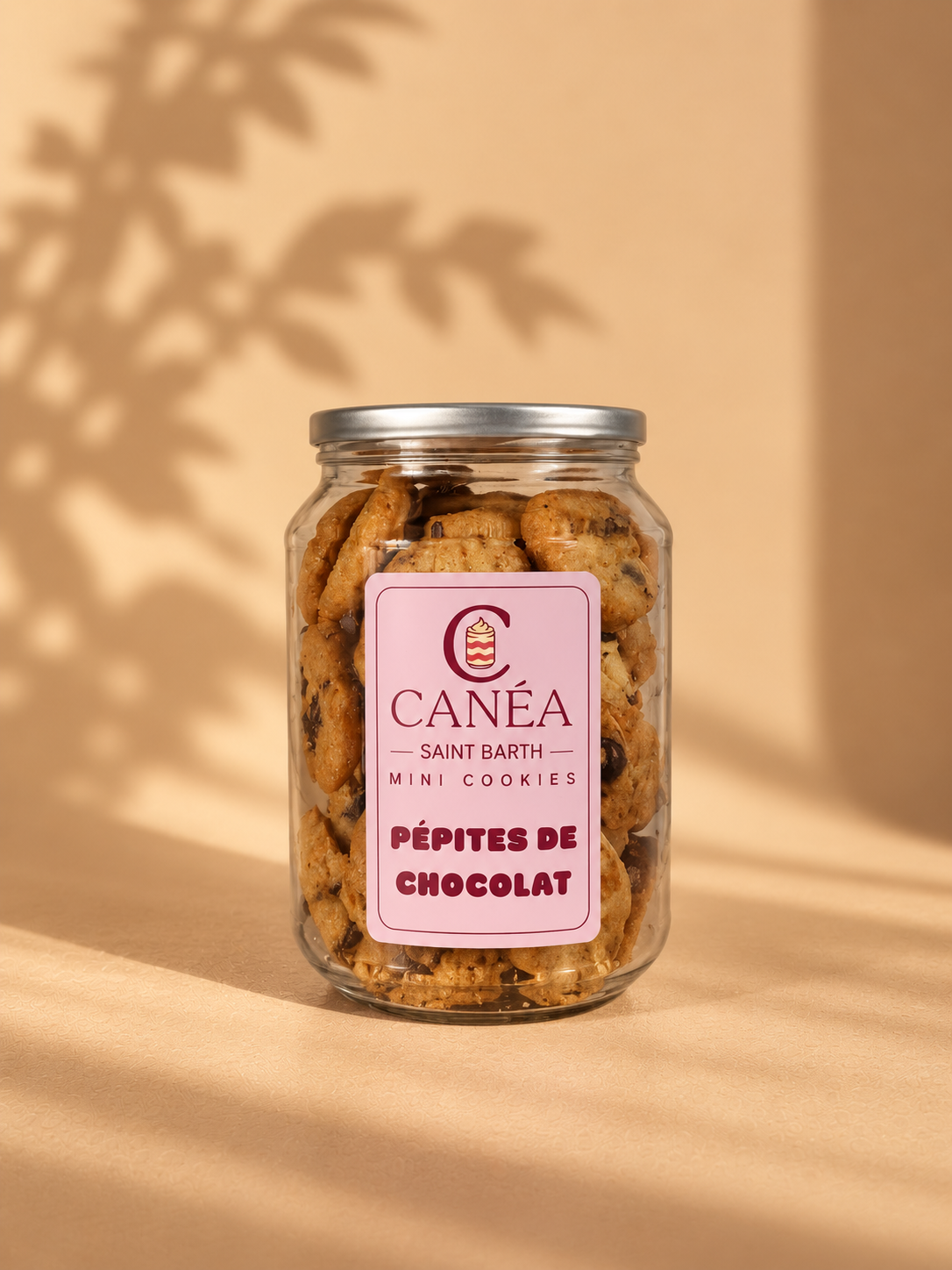 Pépites de chocolat — étiquette Canéa